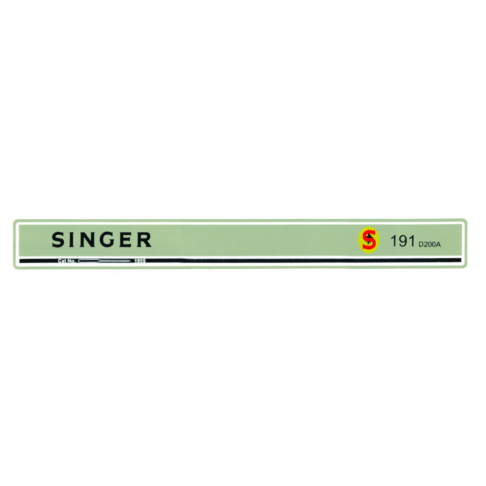 Adesivo Para Singer 191D200A 2 Unidades (199)